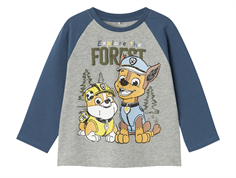 Name It grey melange top Paw Patrol